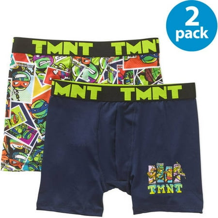 Teenage Mutant Ninja Turtles Underwear 3 Pack Boxer Briefs for Boys